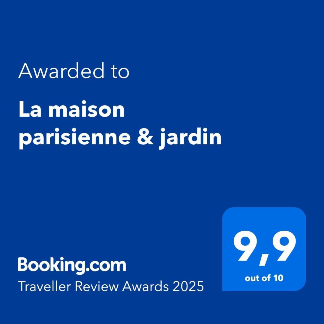ארג'נטויל La Maison Parisienne & Jardin מראה חיצוני תמונה